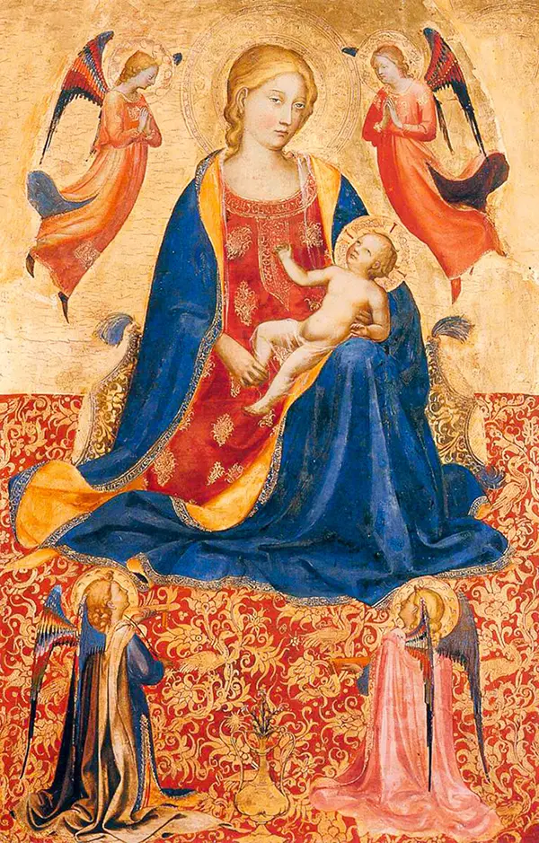 Madonna of Humility By Fra Angelico