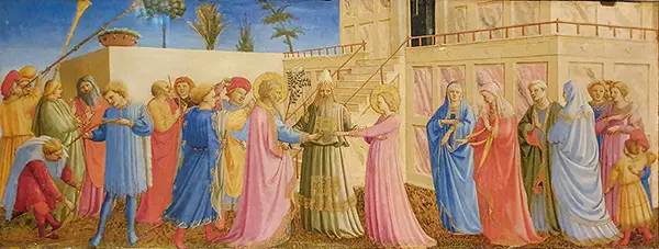 Marriage of the Virgin By Fra Angelico