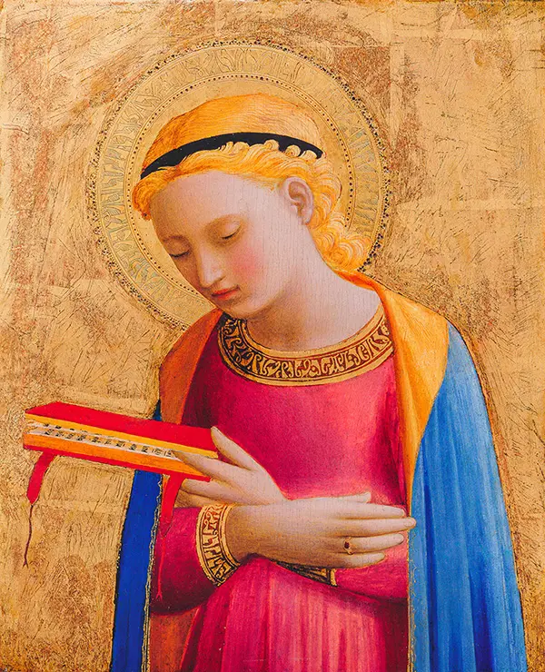 Virgin Mary Annunciate By Fra Angelico