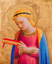 Virgin Mary Annunciate By Fra Angelico