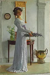 Fresh Lavender, 1909 By William Henry Margetson