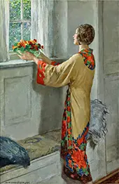 New Day By William Henry Margetson