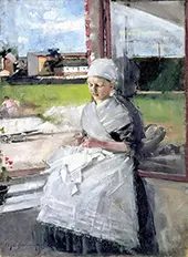 Breton Girl, 1889 By Olga Boznanska