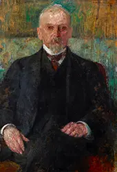 Portrait of Henryk Sienkiewicz By Olga Boznanska