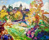 Church Gardens, c1910 By Victor Charreton