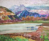 Lake Chambon, 1917 By Victor Charreton