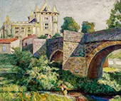 Murol Castle By Victor Charreton