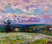 The Hills of Dauphine, c1920 By Victor Charreton