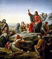 Sermon on the Mount By Carl Bloch
