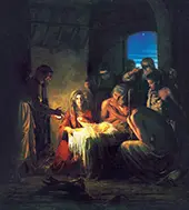The Birth of Christ By Carl Bloch