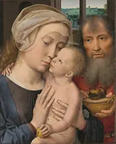 The Holy Family By Gerard David