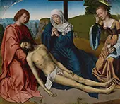 The Lamentation, 1500 By Gerard David