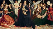 Virgin and Child with Saints, c1509 By Gerard David