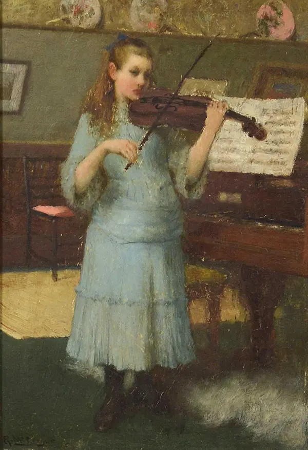 The Violinist By Robert McGregor