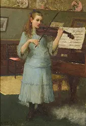 The Violinist By Robert McGregor