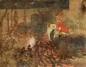 Night Festival in Hyderabad, India By Paul Albert Besnard