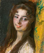 Portrait of a Lady, 1897 By Paul Albert Besnard