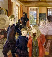 Portrait of the Family, 1890 By Paul Albert Besnard