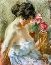 The Amber Necklace, 1915 By Paul Albert Besnard