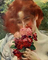 The Intoxication of Roses, 1899 By Paul Albert Besnard