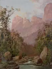 In the Valley of the Grose, 1880 By William Charles Piguenit