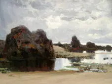Low Tide, 1896 By William Charles Piguenit