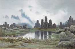 Mountain Landscape By William Charles Piguenit