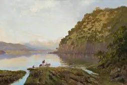 River Derwent Tasmania, 1914 By William Charles Piguenit