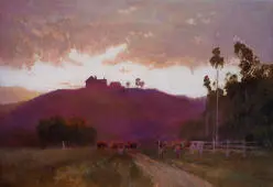 Shades of Evening By William Charles Piguenit