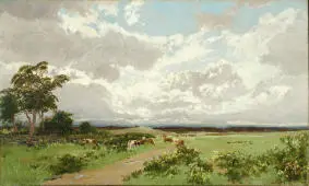 Near Liverpool New South Wales, 1908 By William Charles Piguenit