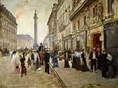 Exit of the Workers from the Paquin House By Jean Beraud