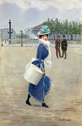 On the Place of Concorde By Jean Beraud