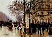 The Cab Accident By Jean Beraud