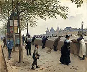 The New Bridge By Jean Beraud