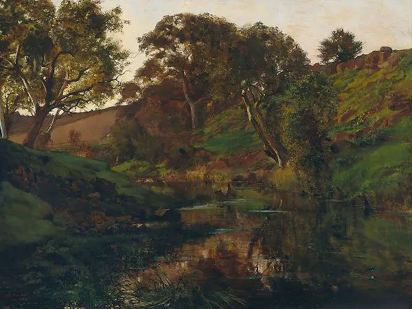 Evening Merri Creek By Julian Ashton