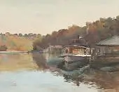 Mosman Ferry, 1888 By Julian Ashton