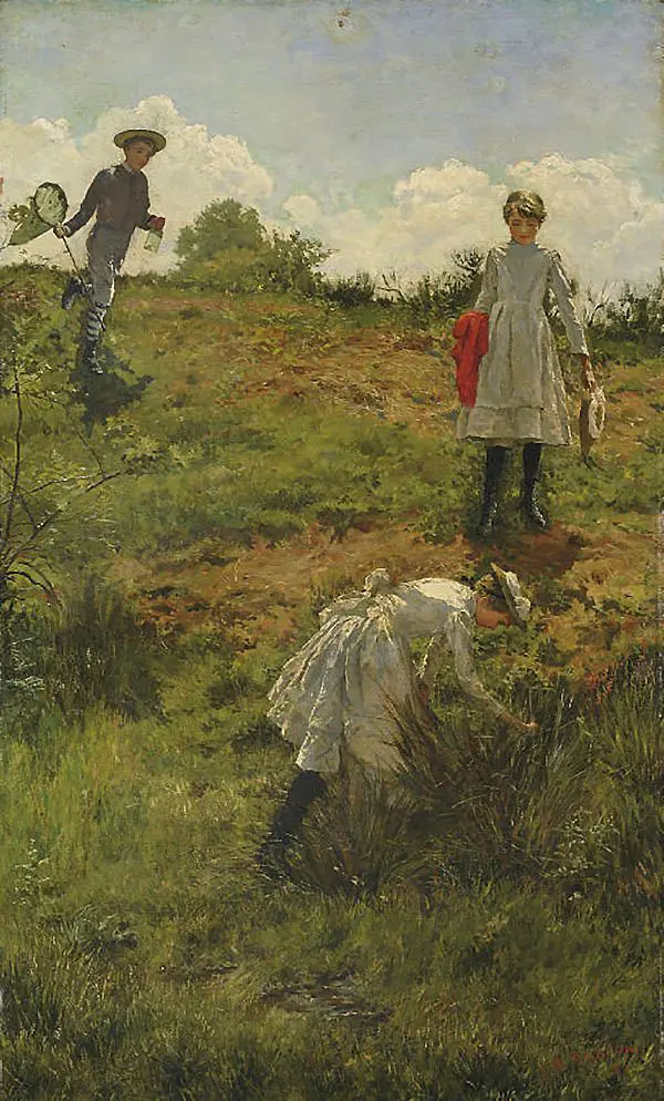 Summer Holidays, 1889 By Julian Ashton