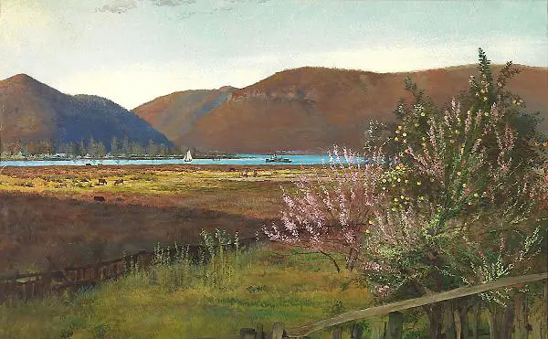 The Afterglow Foulweather Reach Hawkesbury River New South Wales, 1884 By Julian Ashton