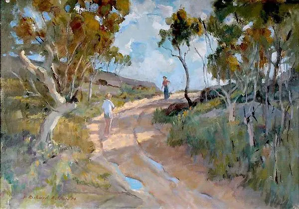 The Bush Track By Julian Ashton