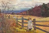 The Corner of the Paddock, 1888 By Julian Ashton