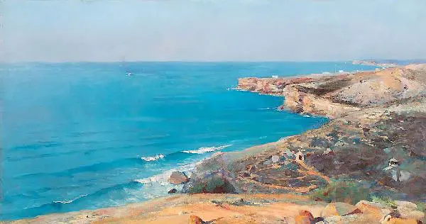 The Seas Immense, 1898 By Julian Ashton