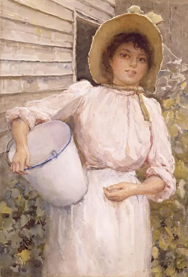 The Selector's Daughter, 1907 By Julian Ashton