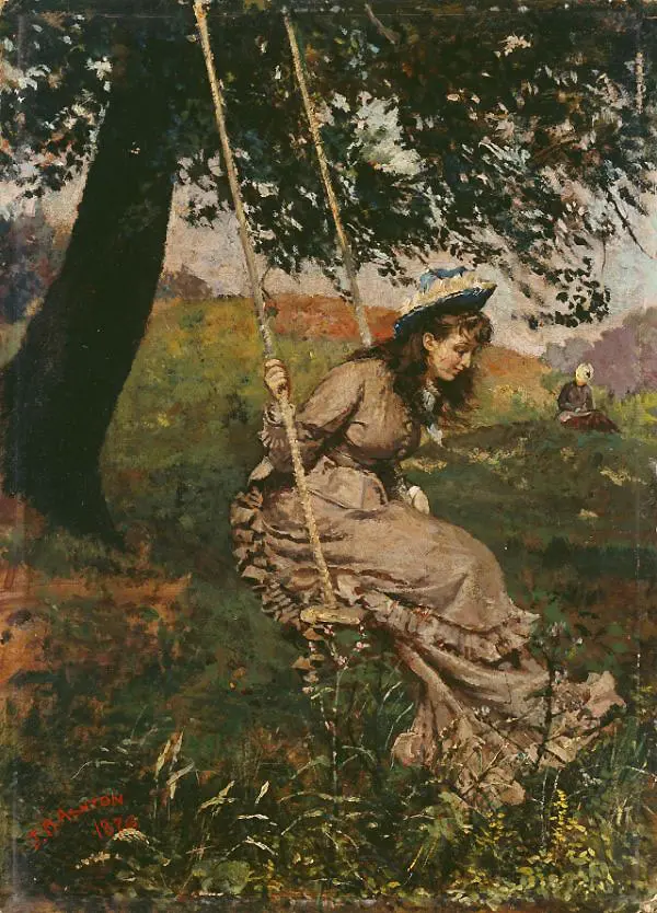 The Swing By Julian Ashton