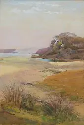 View of the North Head Sydney Harbour, 1888 By Julian Ashton
