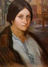 Portrait of Stephania By Saturnino Herran