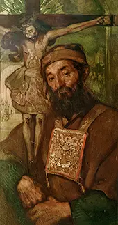 The Brother of San Miguel, 1917 By Saturnino Herran