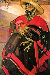 The Cockfighter By Saturnino Herran