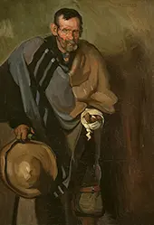 The Pordiosero, 1914 By Saturnino Herran