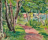 On the Banks of Loch Lomond By Leslie Hunter