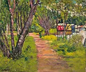 Pathway Loch Lomond By Leslie Hunter